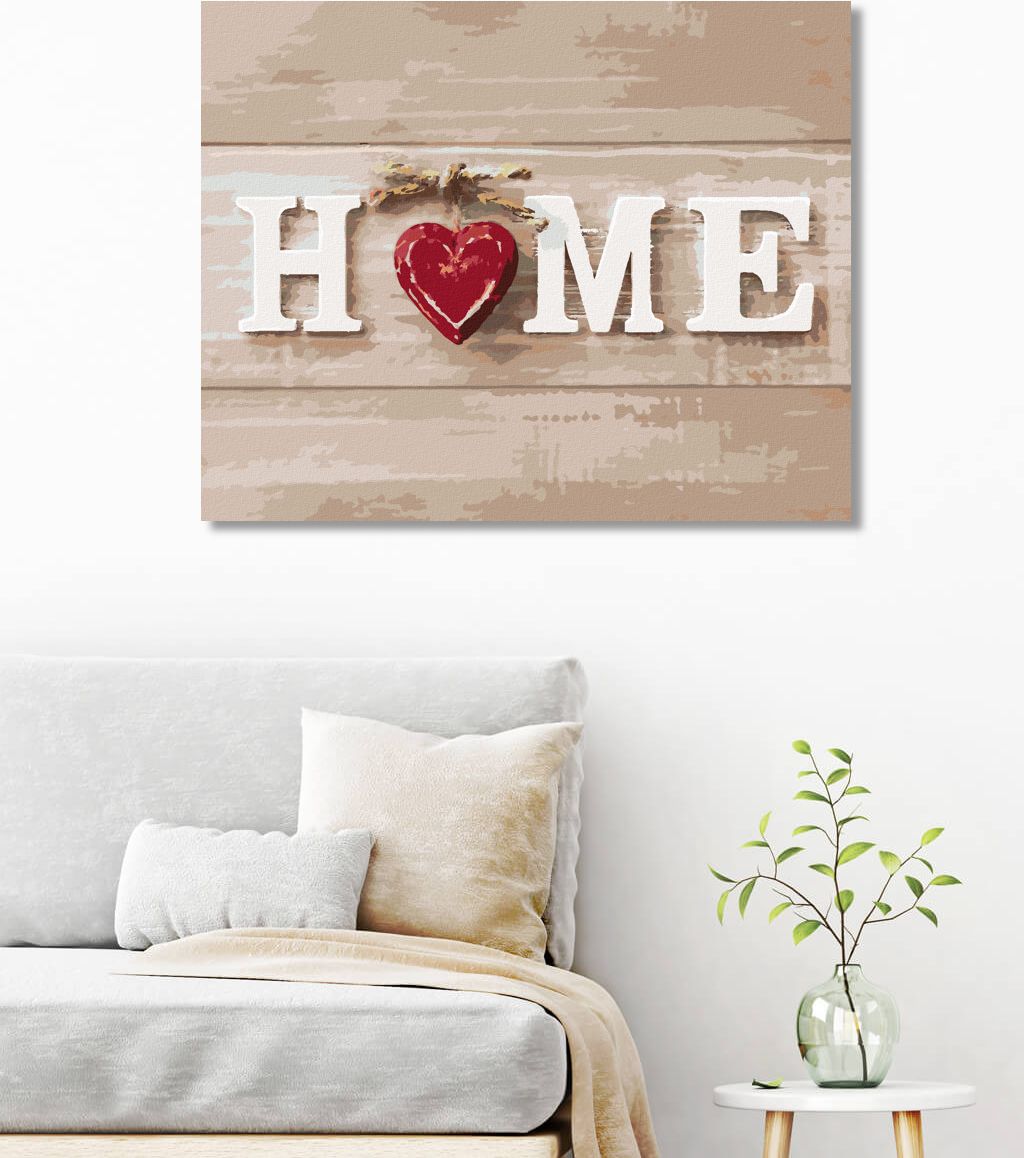 zuty Malování podle čísel - DEKORACE HOME - Rozměr: 40x50 cm, Rámování: Varianta: vypnuté plátno na rám - obrázek 3