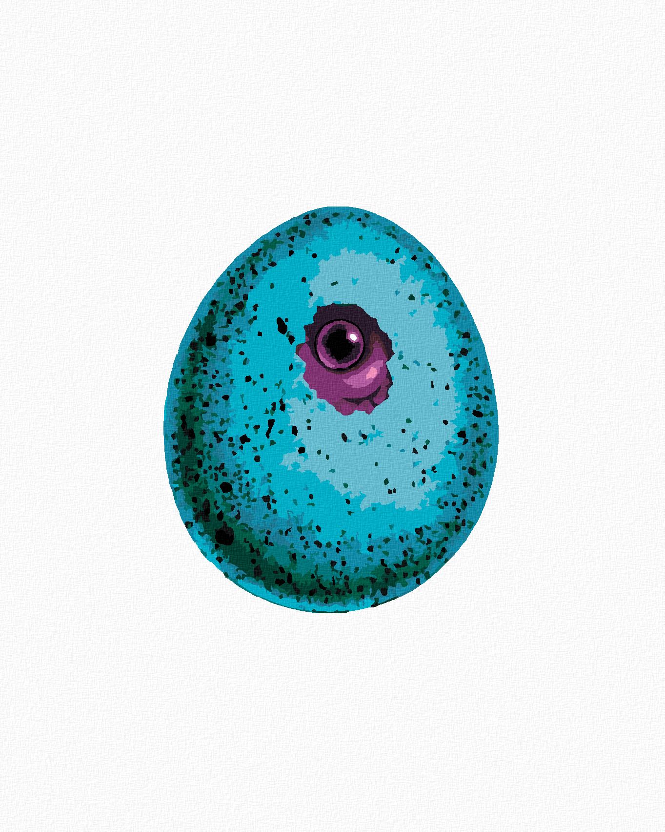 zuty Malování podle čísel - DRÁČEK VE TVARU PÍSMENKA O (SUE ELLEN BROWN) - Rozměr: 40x50 cm, Rámování: Varianta: bez rámu a bez vypnutí plátna - obrázek 1