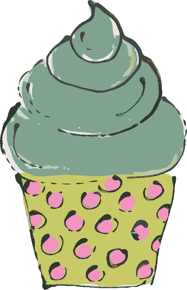 zuty Malování podle čísel - ZELENÝ CUPCAKE (HALEY BUSH) - Rozměr: 40x50 cm, Rámování: Varianta: bez rámu a bez vypnutí plátna - obrázek 3