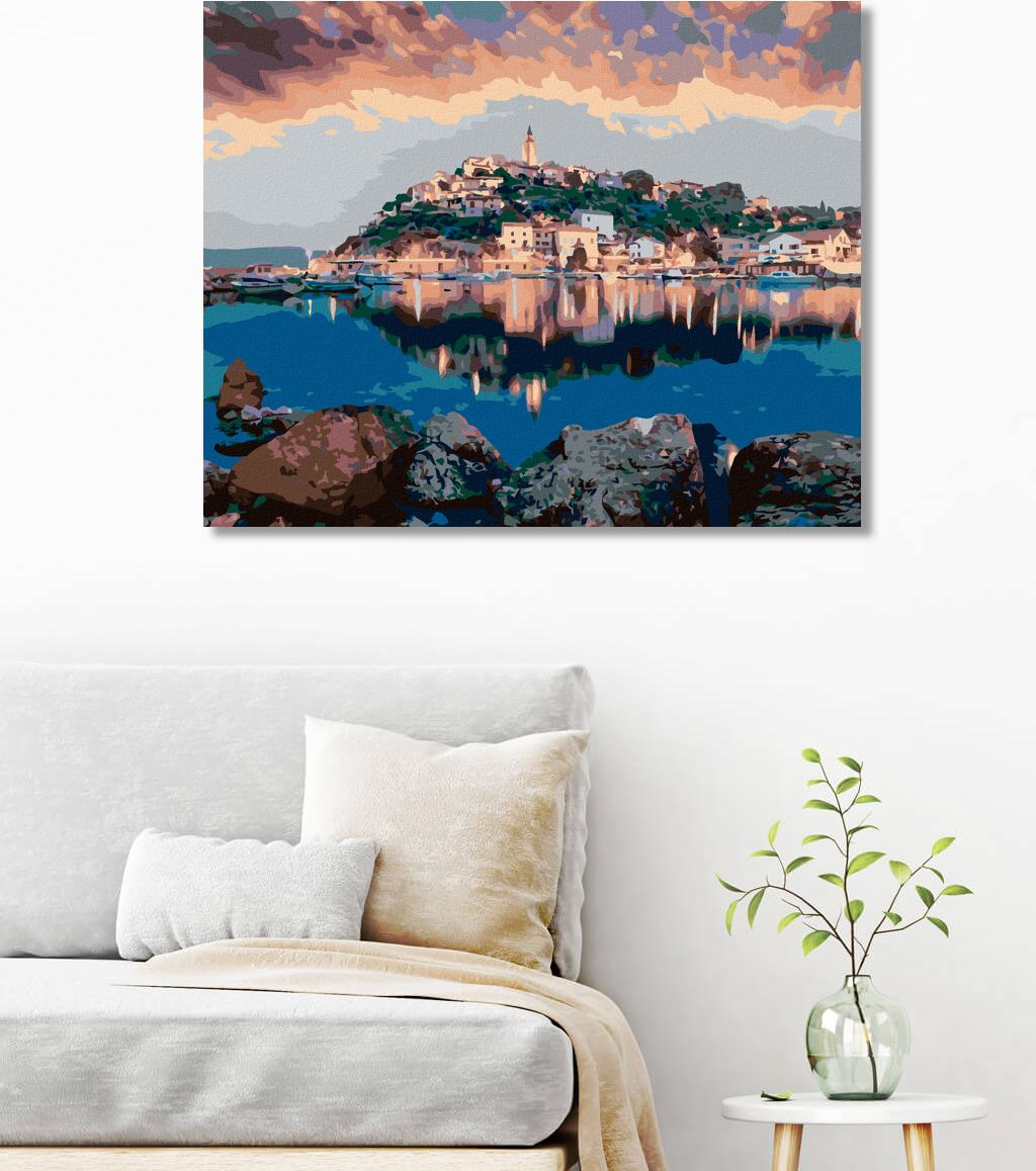 zuty Malování podle čísel - MĚSTO VRBNÍK - Rozměr: 40x50 cm, Rámování: Varianta: bez rámu a bez vypnutí plátna - obrázek 10
