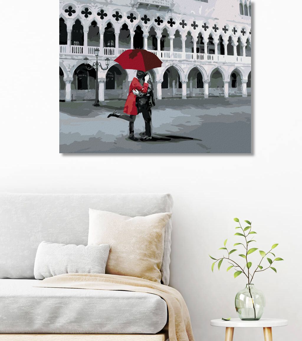 zuty Malování podle čísel - MILENCI V SAN MARCO - Rozměr: 40x50 cm, Rámování: Varianta: vypnuté plátno na rám - obrázek 10