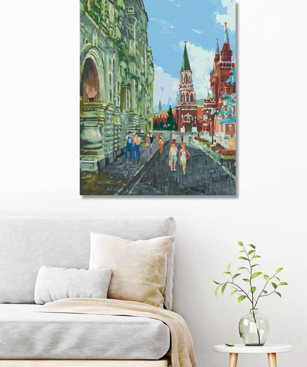 zuty Malování podle čísel - LÉTO V MOSKVĚ - Rozměr: 40x50 cm, Rámování: Varianta: bez rámu a bez vypnutí plátna - obrázek 10