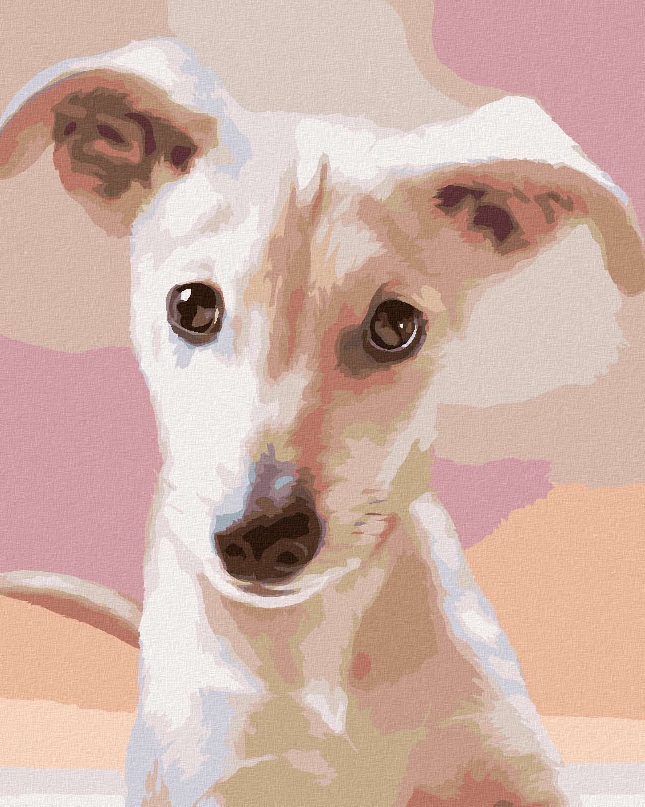 zuty Malování podle čísel – ŠTĚNĚ (CAROL CAVALARIS) - Rozměr: 40x50 cm, Rámování: Varianta: bez rámu a bez vypnutí plátna - obrázek 1