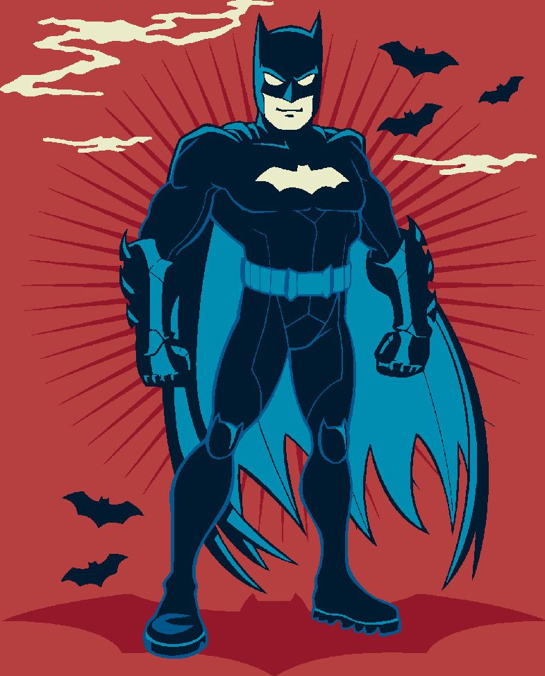 zuty Malování podle čísel - KRESLENÝ BATMAN - Rozměr: 40x50 cm, Rámování: Varianta: bez rámu a bez vypnutí plátna - obrázek 8