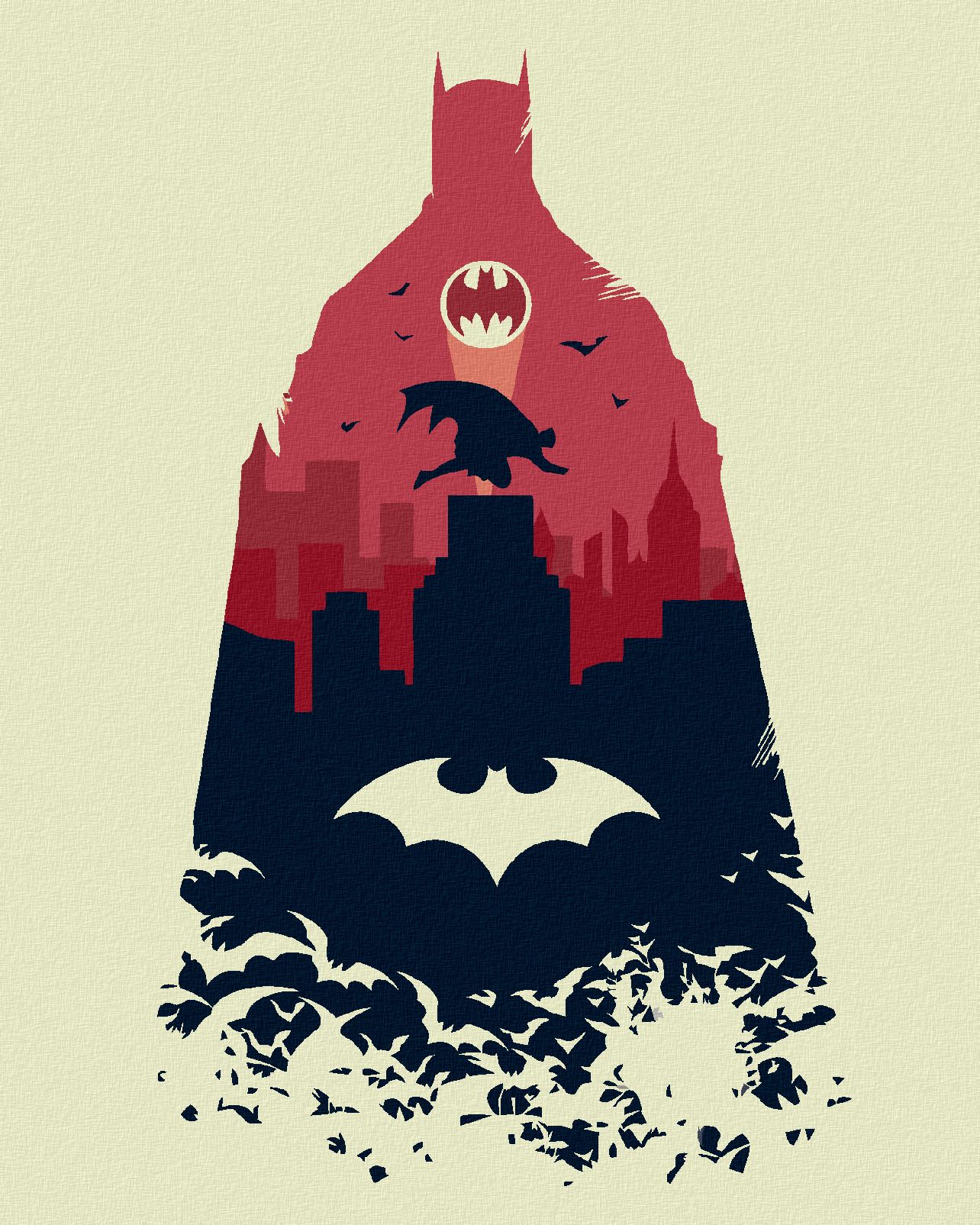 zuty Malování podle čísel - BATMAN OBRYS - Rozměr: 40x50 cm, Rámování: Varianta: bez rámu a bez vypnutí plátna - obrázek 1