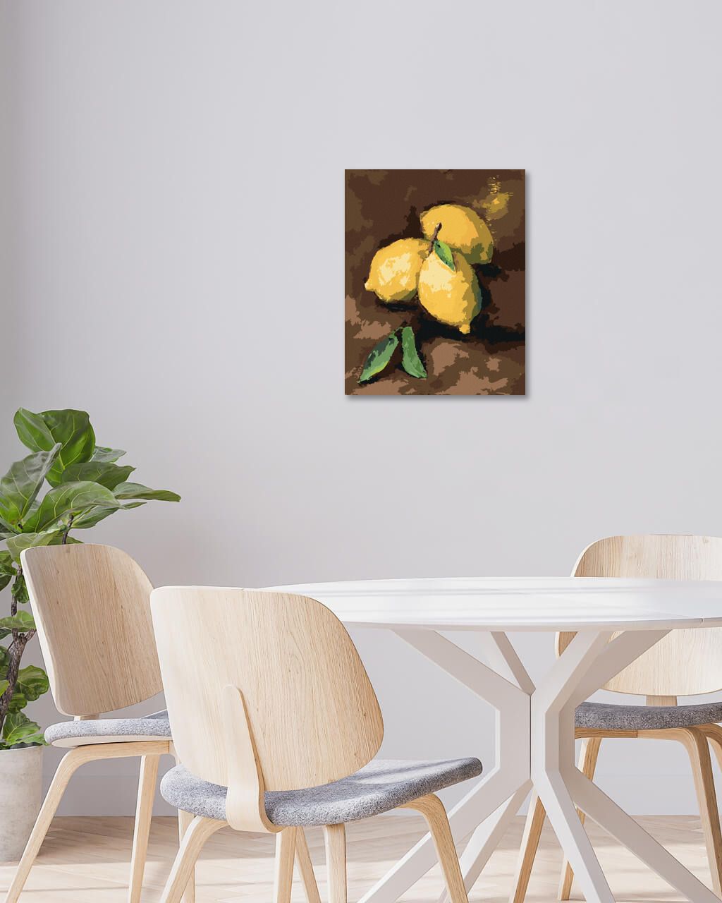 zuty Malování podle čísel - CITRÓNY - Rozměr: 40x50 cm, Rámování: Varianta: vypnuté plátno na rám - obrázek 7