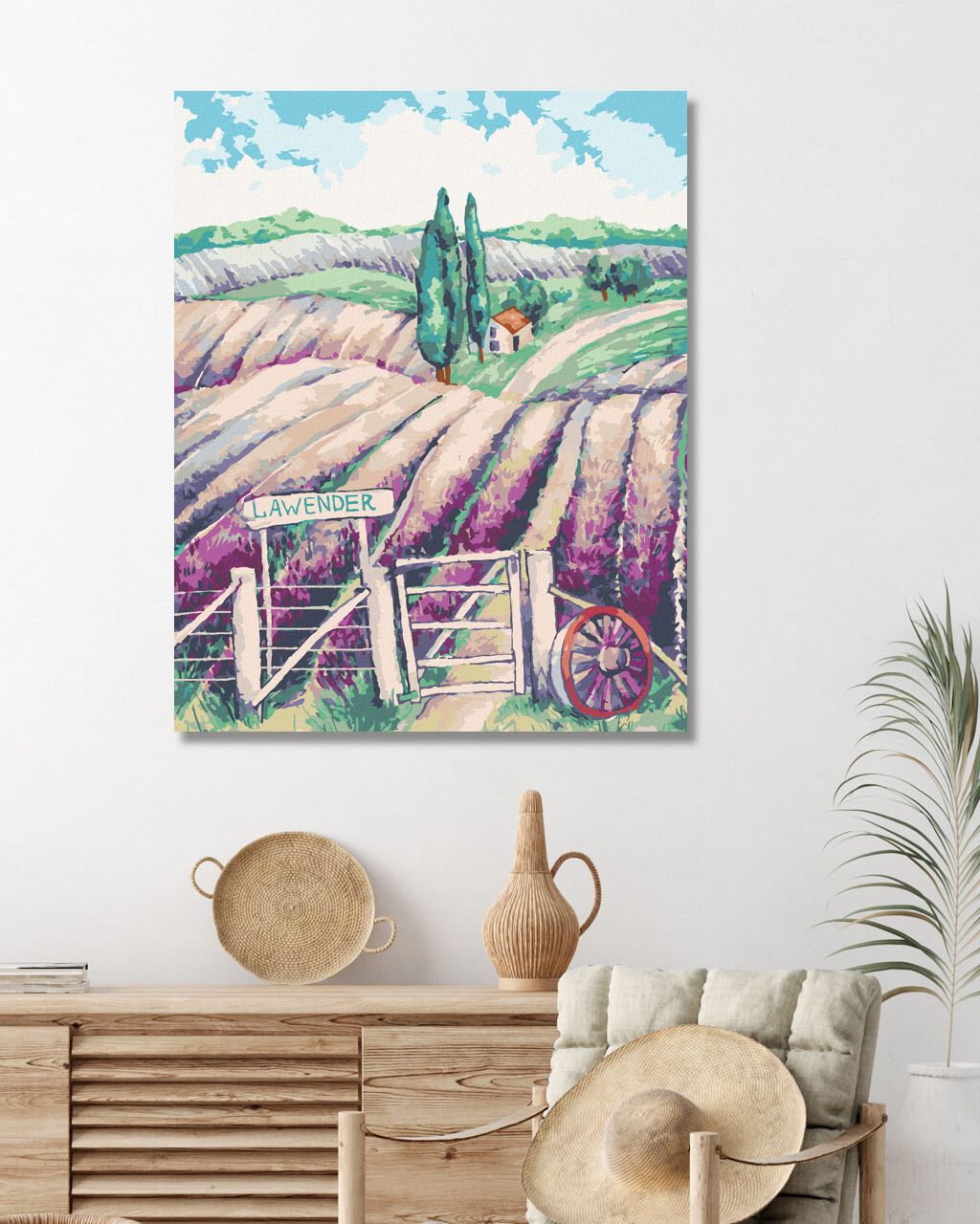 zuty Malování podle čísel - LEVANDULOVÁ ZAHRADA - Rozměr: 40x50 cm, Rámování: Varianta: bez rámu a bez vypnutí plátna - obrázek 10