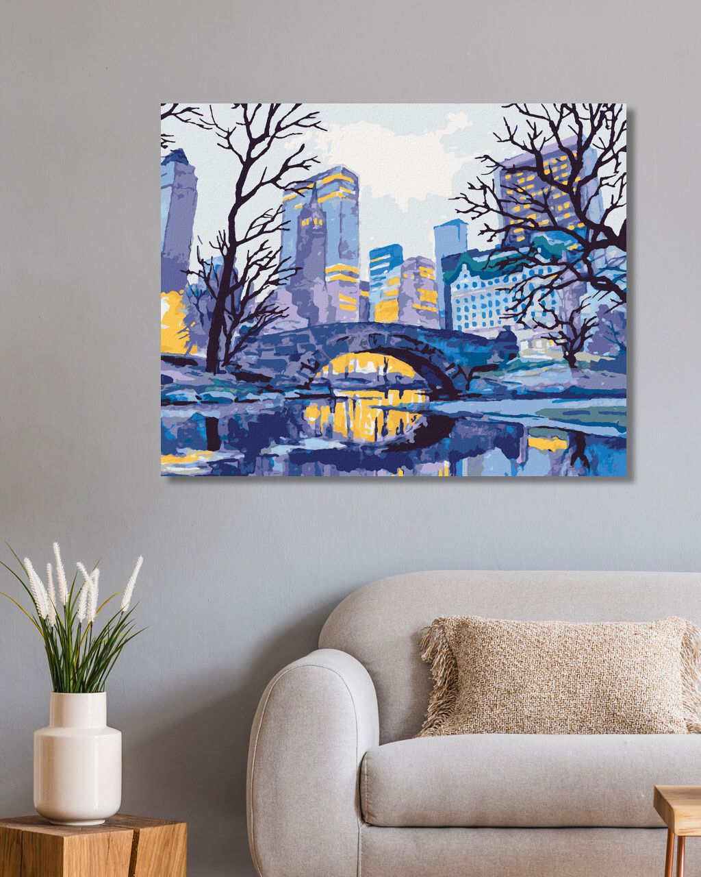 zuty Malování podle čísel - MOST V NEW YORKU - Rozměr: 40x50 cm, Rámování: Varianta: bez rámu a bez vypnutí plátna - obrázek 5