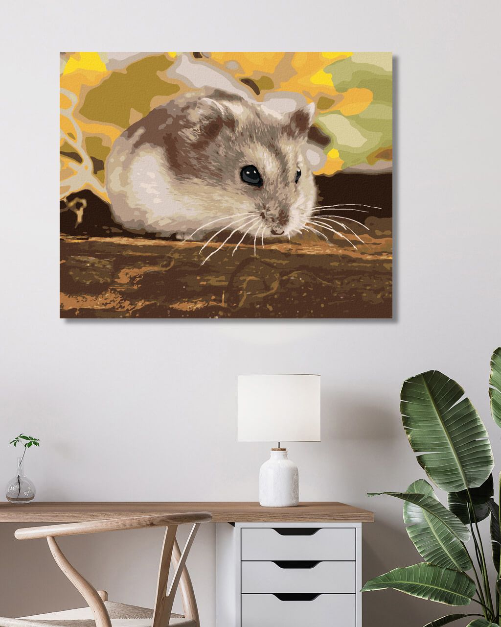 zuty Malování podle čísel - MALÝ KŘEČEK - Rozměr: 40x50 cm, Rámování: Varianta: bez rámu a bez vypnutí plátna - obrázek 6