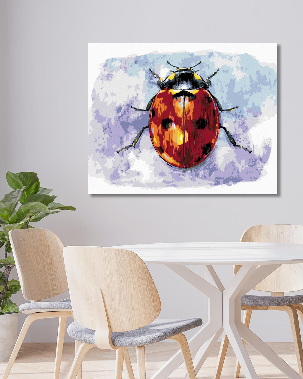 zuty Malování podle čísel - VELKÁ BERUŠKA - Rozměr: 40x50 cm, Rámování: Varianta: vypnuté plátno na rám - obrázek 3