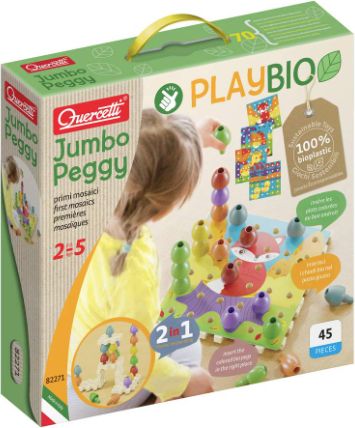 Quercetti 82271 Jumbo Peggy PlayBio - obrázek 1