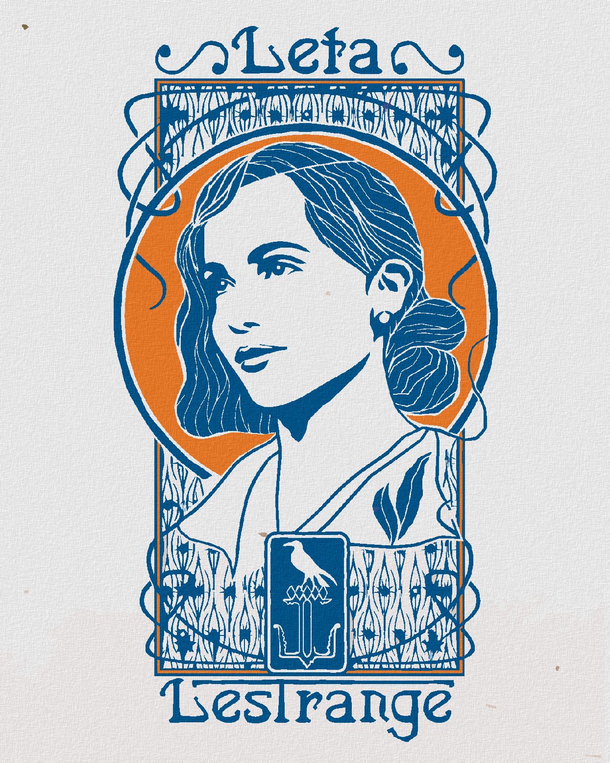zuty Malování podle čísel - SECECNÍ LETA LESTRANGE (FANTASTICKÁ ZVÍŘATA) - Rozměr: 40x50 cm, Rámování: Varianta: vypnuté plátno na rám - obrázek 1