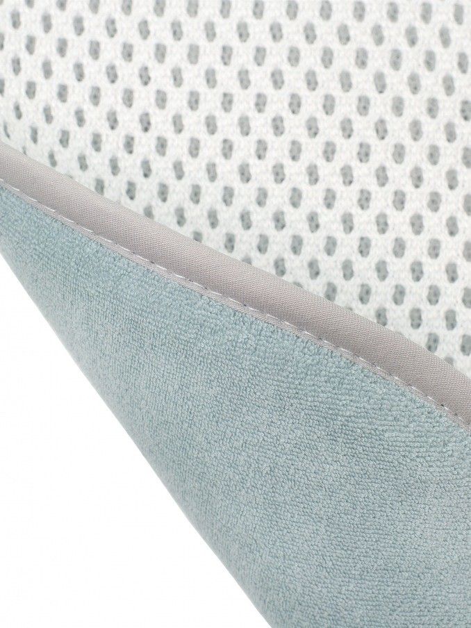 Leokid 3D Prodyšná podložka Baby Newborn Cotton Slate - obrázek 3