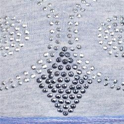 Jarní/Podzimní čepice bavlna - SOVA šedá s fialovou - vel.4-5let - obrázek 2