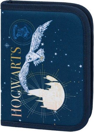BAAGL Školní penál klasik dvě chlopně Harry Potter Bradavice - obrázek 1