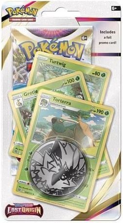 Pokémon TCG: Sword & Shield 11 Lost Origin - Premium Checklane Blister Torterra - obrázek 1