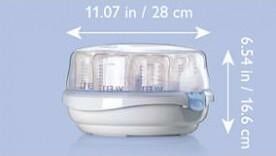 Philips AVENT Sterilizátor parný do mikrovlnky + Krém na bradavky 30 ml - obrázek 5