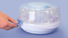 Philips AVENT Sterilizátor parný do mikrovlnky + Krém na bradavky 30 ml - obrázek 6