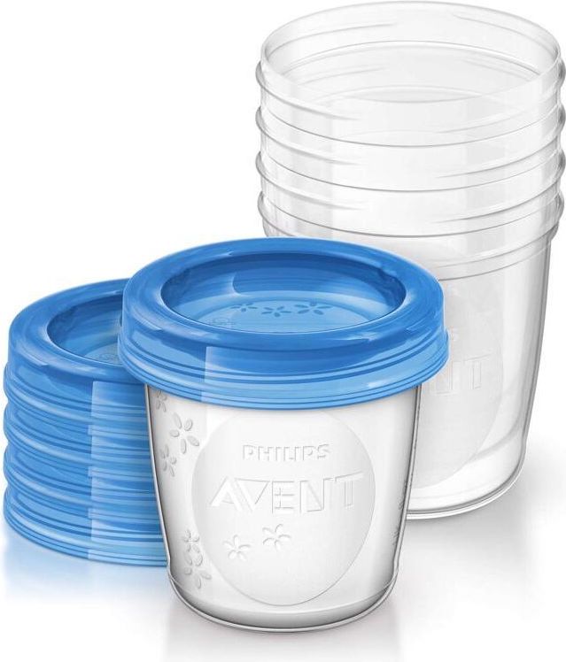 Philips AVENT Krém na bradavky 30 ml + VIA pohárky s víčkem 180 ml, 5 ks - obrázek 2