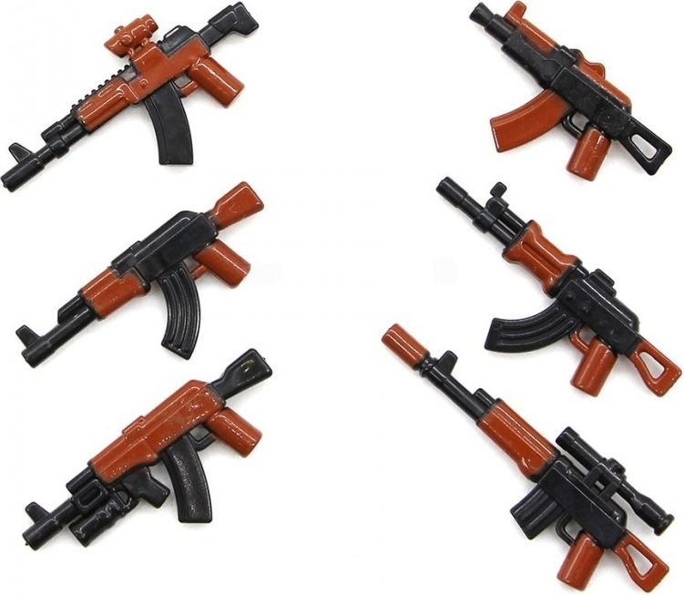 Set zbraní AK47 6 ks - obrázek 2