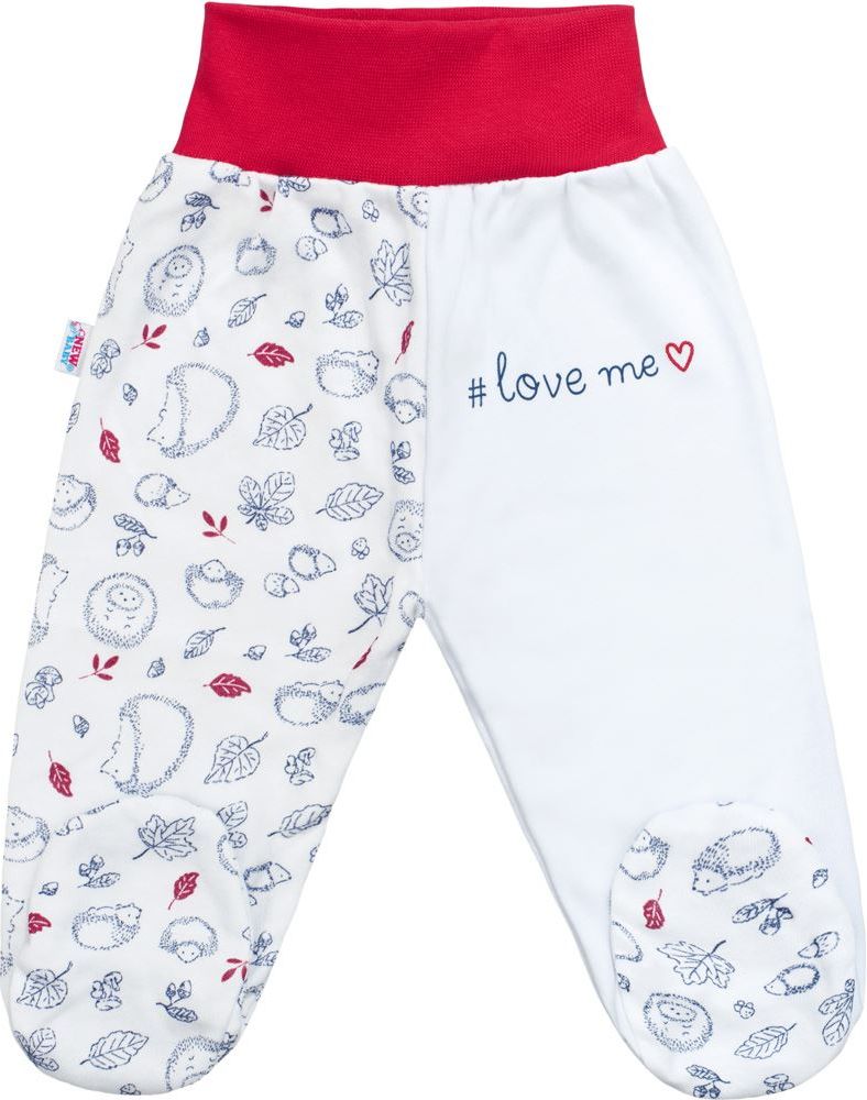 Kojenecká bavlněná souprava New Baby Hedgehog modrá - 68 (4-6m) - obrázek 2