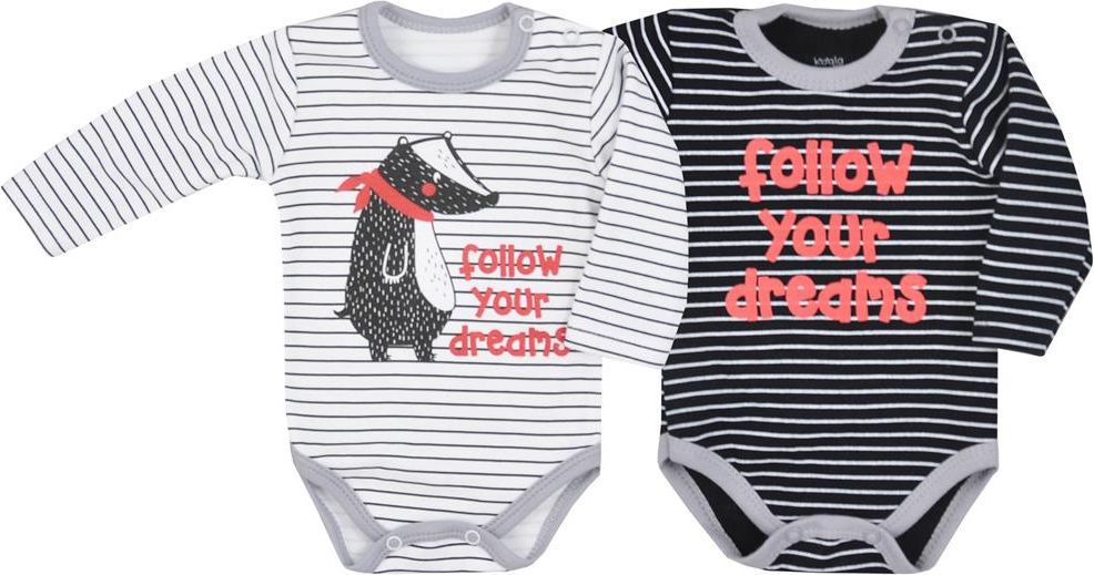 Kojenecké body Koala Jezevec s nápisem&nbsp;-&nbsp;80 (9-12m) - obrázek 2