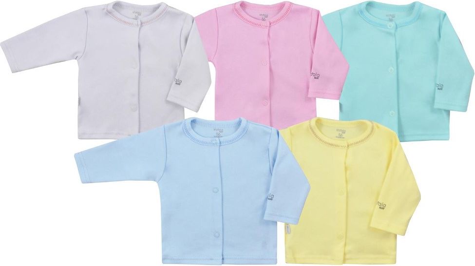 Kojenecký bavlněný kabátek Koala Happy Baby modrý - 80 (9-12m) - obrázek 2