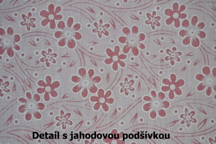 Letní deka do kočárku, Květinka šampaň, Dětský svět - obrázek 3