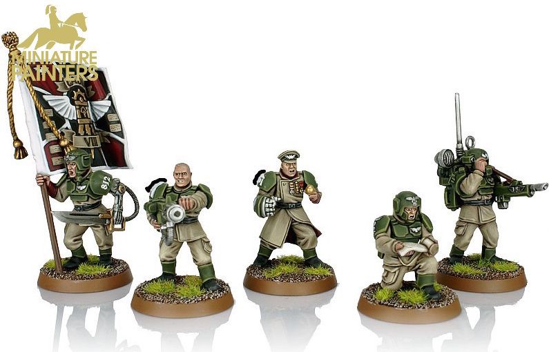 Games Workshop Astra Militarum: Cadian Command Squad - obrázek 2