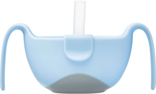 B.BOX Miska s brčkem -  žvýkačková - obrázek 1