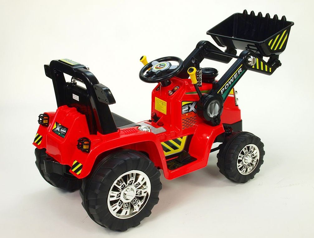 Ramiz dětský elektrický traktor s nakládací lžící 2,4GHz - žlutý - obrázek 5