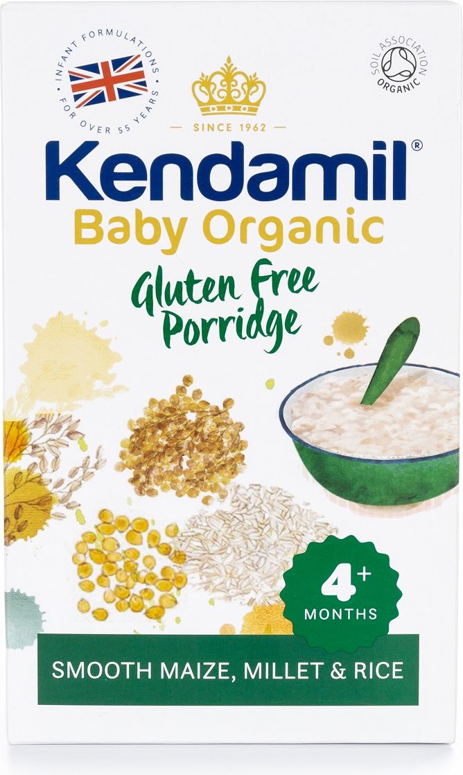 Kendal Nutricare KENDAMIL Bezlepková Organická BIO kaše ovocná snídaně (150g) - obrázek 1
