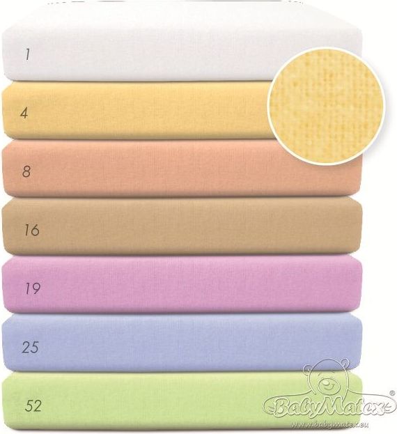 Baby Matex FLANELOVÉ prostěradlo s gumkou 140x70 cm - obrázek 1