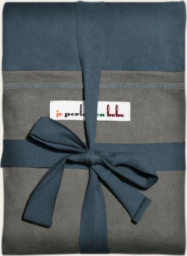 Je Porte Mon Bebe Šátek na nošení dětí Original Glazed Brown / Dark Brown 2019 - obrázek 2