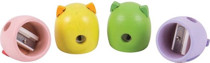 Ořezávátko sovička Bigjigs Toys 1 ks Žlutá - obrázek 2