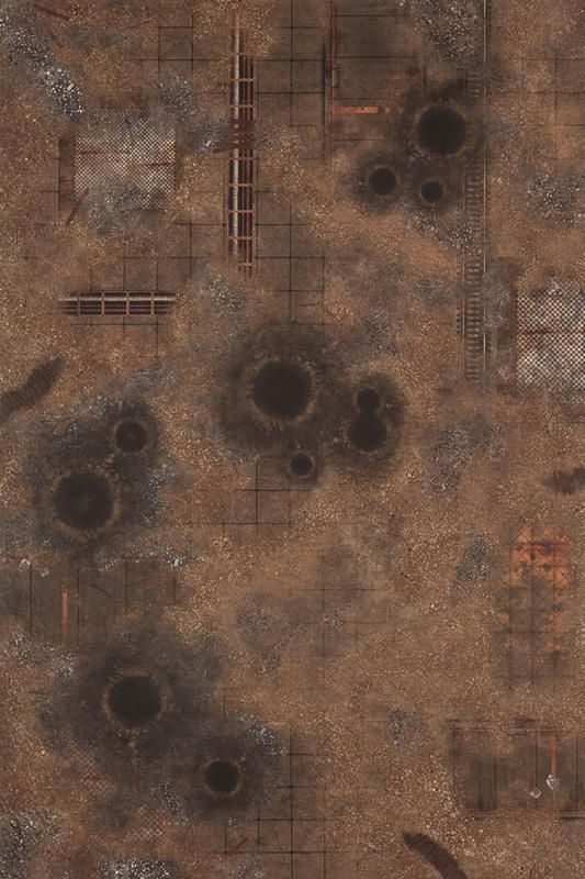 Gamemat.eu Herní podložka 6x4 Barva: Fallen Earth - obrázek 5