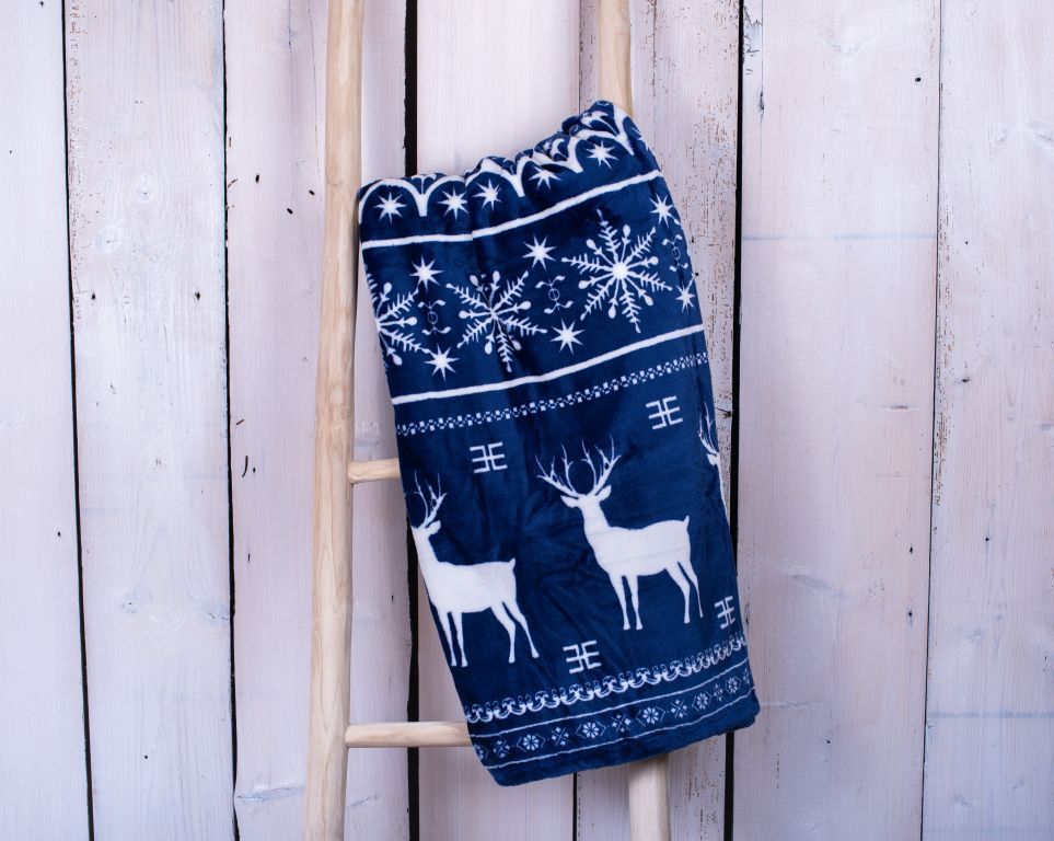 JAHU Deka z mikrovlákna 150 x 200 cm - SOB BLUE - obrázek 4