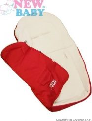 Fusak do kočárku fleece - CLASSIC černý - NewBaby - obrázek 3