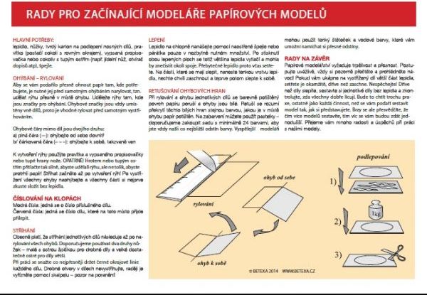 Chrám Svatého Víta vystřihovánky - obrázek 3