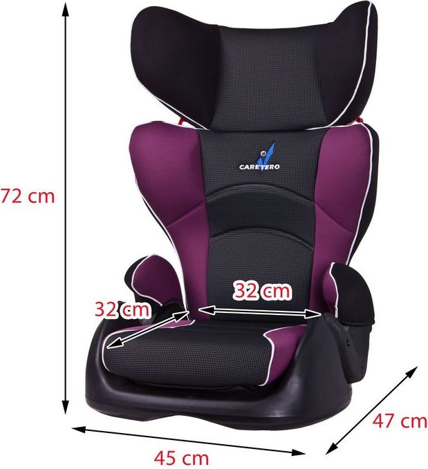 Autosedačka CARETERO Movilo Varianta: purple 2016 - fialová - obrázek 24