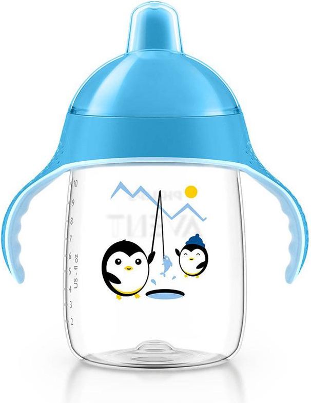 Avent Premium Hrnek pro 1. doušky 260 ml 1 ks růžový - obrázek 1