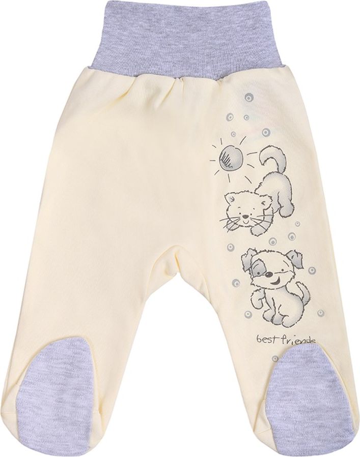 Kojenecké polodupačky New Baby Kamarádi smetanové&nbsp;-&nbsp;86 (12-18m) - obrázek 4