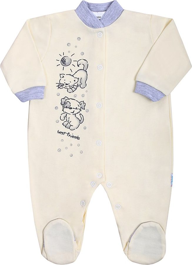 Kojenecký overal New Baby Kamarádi modrý&nbsp;-&nbsp;86 (12-18m) - obrázek 4