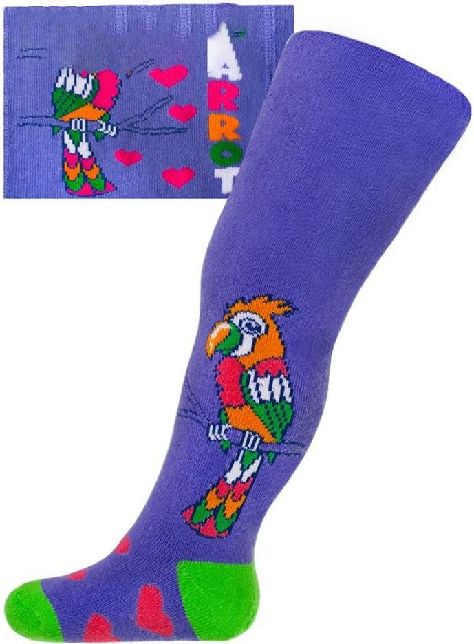 Froté punčocháčky New Baby s ABS růžové s poníkem&nbsp;-&nbsp;92 (18-24m) - obrázek 1