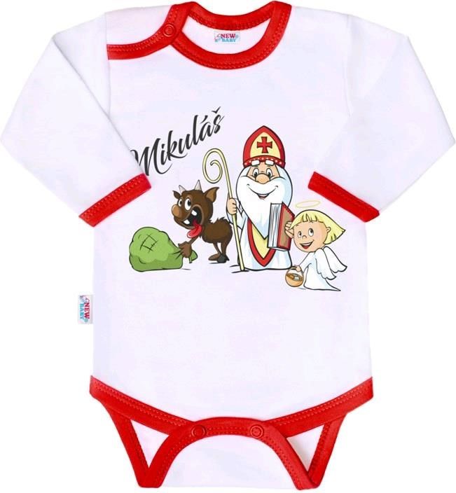 Body s potiskem New Baby Moje první Vánoce - 62 (3-6m) - obrázek 43