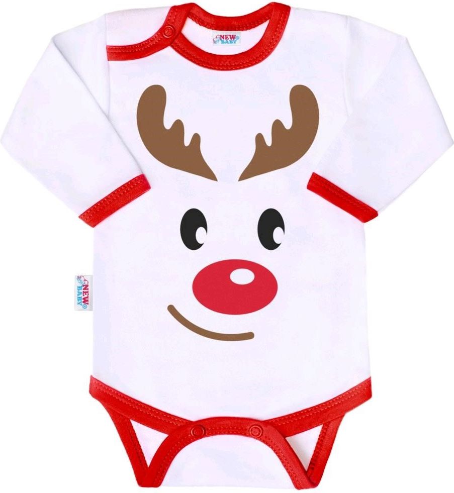 Body s potiskem New Baby Moje první Vánoce - 62 (3-6m) - obrázek 64