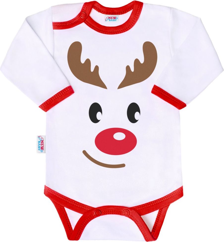 Body s potiskem New Baby Moje první Vánoce - 62 (3-6m) - obrázek 66