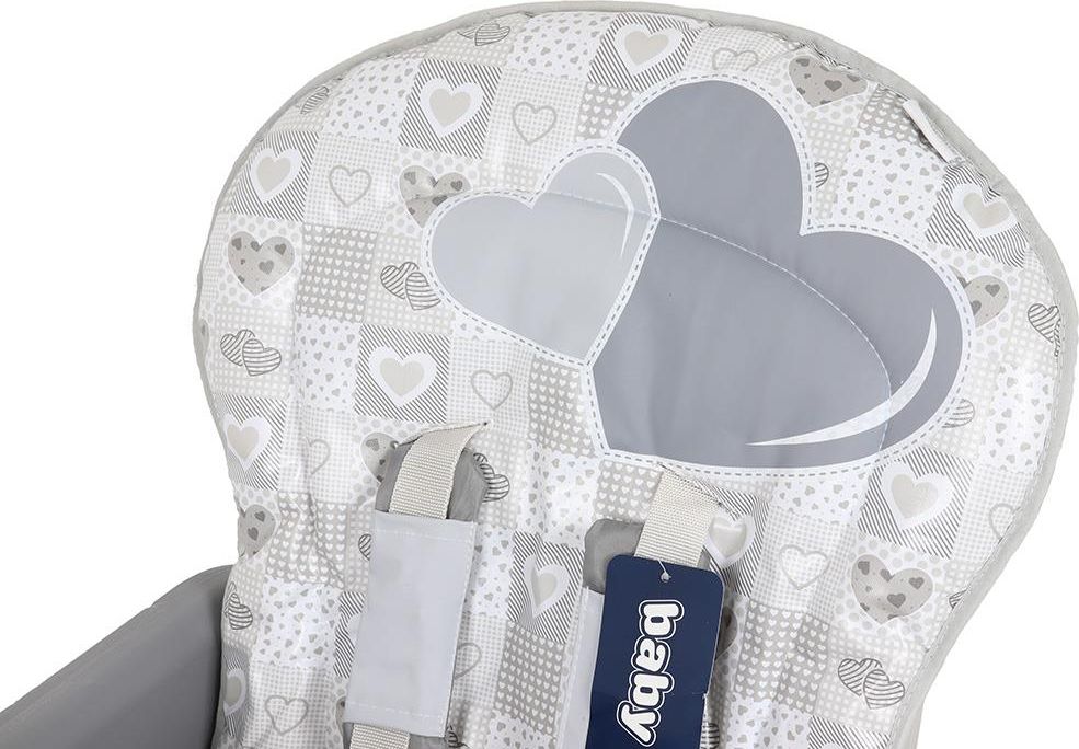 Jídelní židlička Baby Mix 2v1 Grey - obrázek 6
