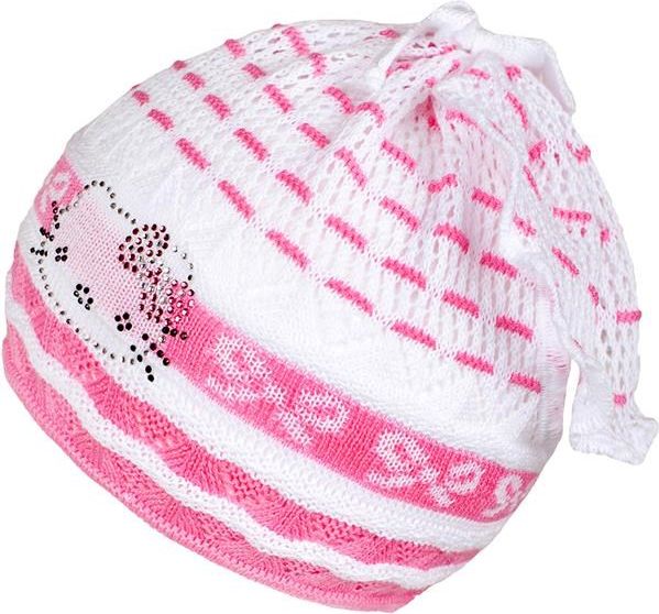 Pletená čepička-šátek New Baby kočička fialová&nbsp;-&nbsp;104 (3-4r) - obrázek 4