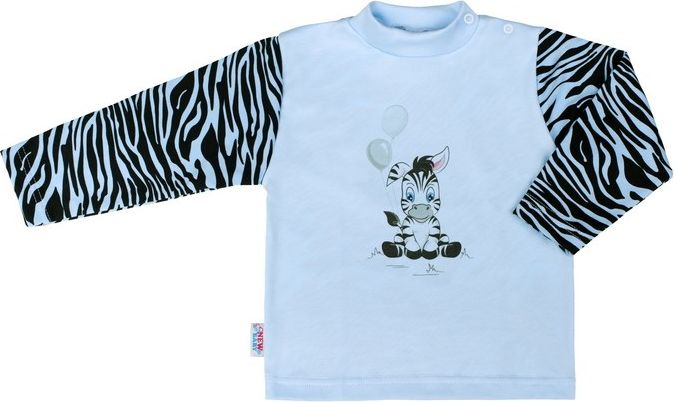 Dětské bavlněné pyžamo New Baby Zebra s balónkem modré&nbsp;-&nbsp;74 (6-9m) - obrázek 4